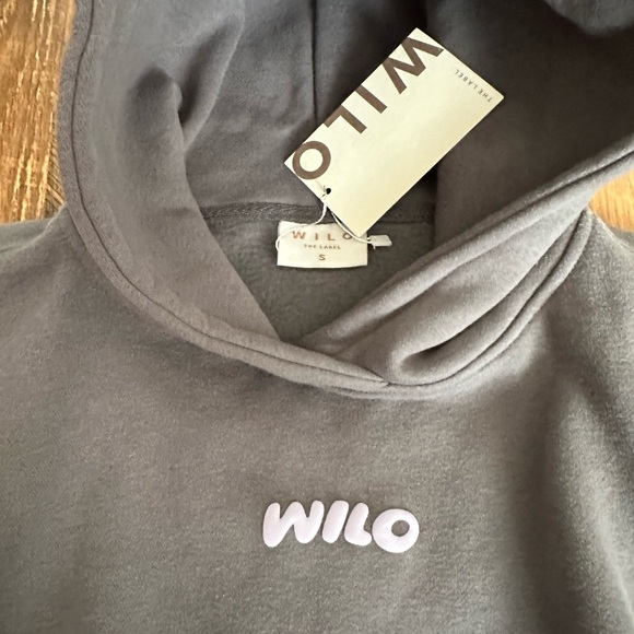 NWT* WILO The Label- Wellness Club Charcoal Hoodie & Legging Set- Size Small - Picture 5 of 10